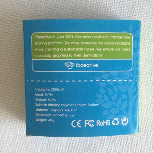 New facedrive 1200 mAh keychain mini portable iphone android battery charger - Picture 4 of 4